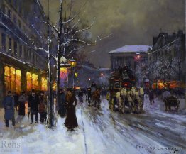 Boulevard de la Madeleine, Winter