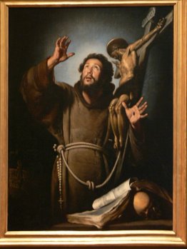 St.Francis in ecstasy