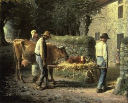 Peasants Bringing Home a Calf Born in the Fields