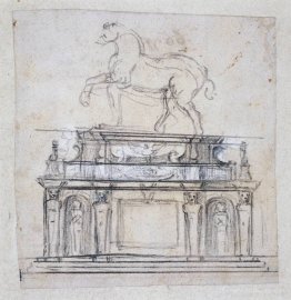 Design for a statue of Henry II of France