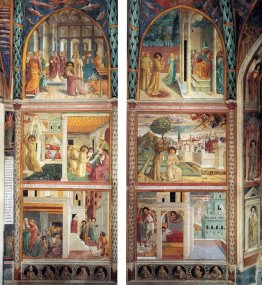 Scenes from the Life of St. Francis (north wall)