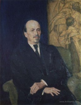 Portrait of Mikhail Nesterov