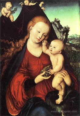 Madonna and Child with a Bunch of Grapes