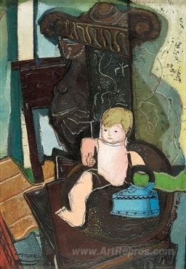 Still Life with a Celluloid Doll and Iron