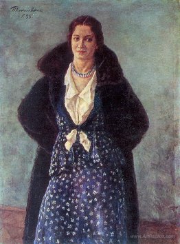 Portrait of the actress Angelina Osipovna Stepanova