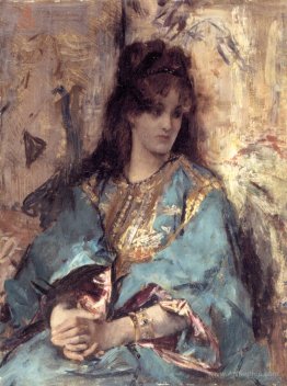 A Woman Seated in Oriental Dress