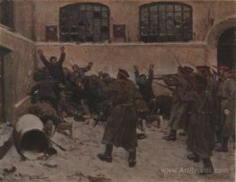 The shooting in Presnya in December 1905