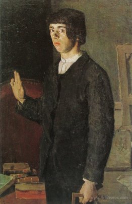 The student (Self-portrait)