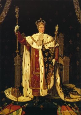 Portrait of Charles X in Coronation Robes