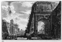 View of the Arch of Titus