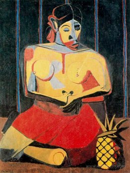 Woman with Pineapple