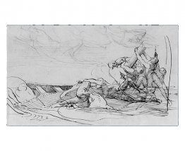 Study for The Siege of Gibraltar