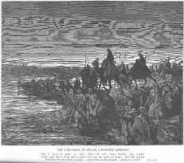 The Israelites Cross the Jordan River