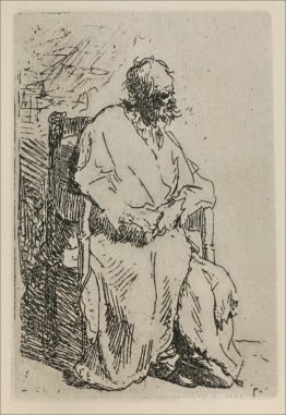 A Beggar Sitting in an Elbow Chair