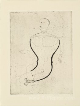 Abstract Figure, Facing Left: Figure S (Abstrakte Figur, nach li