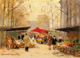 Flower Stalls at La Madeleine