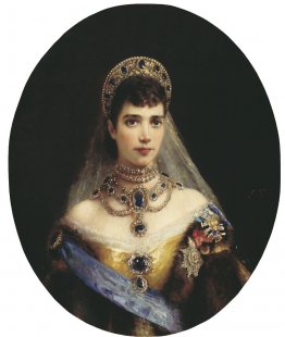 Portrait of Maria Feodorovna (Dagmar of Denmark)