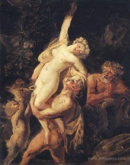 Satyr and Bacchante (Bacchanalia)