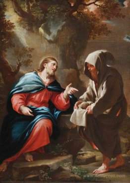 The Devil Tempting Christ to Turn Stones into Bread