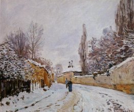 Road under Snow, Louveciennes