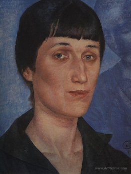 Portrait of Anna Akhmatova