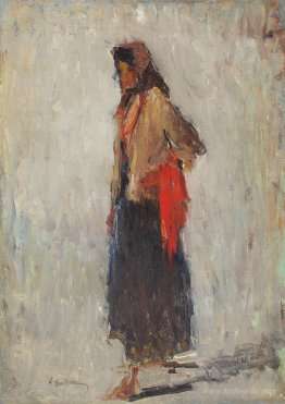 Peasant Woman With Red Beads