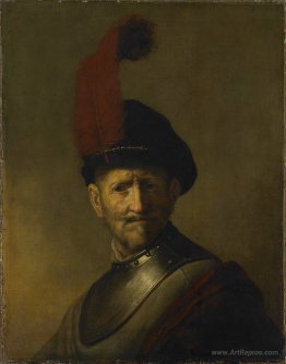 An Old Man in Military Costume (formerly called Portrait of Remb