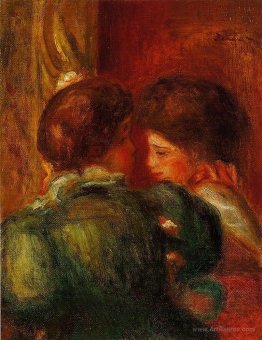 Two Women s Heads (The Loge)