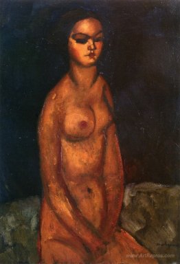 Seated nude