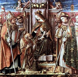 Virgin and Child Enthroned with Saints