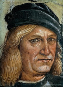 Self-portrait (detail from The Preaching and Acts of the Antichr