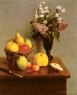 Still Life With Flowers And Fruit