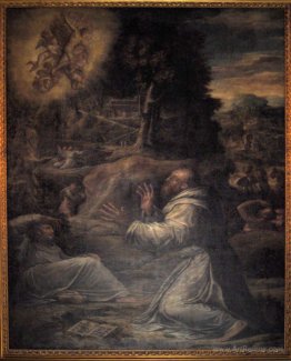 St. Francis receiving the Stigmata