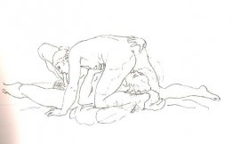 Fellatio, or oral sex performed on a man