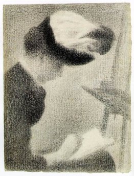 Woman Seated by an Easel