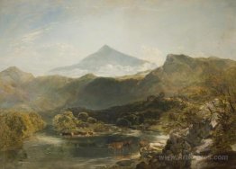 Ben Nevis and Mountain Stream