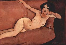 Nude on sofa (Almaisa)