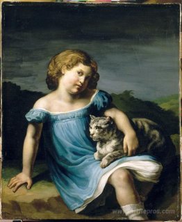 Portrait of Louise Vernet as a Child