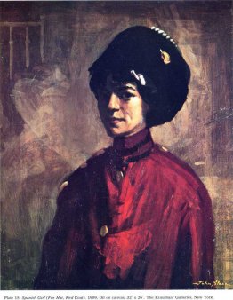 Spanish Girl (Fur Hat, Red Coat)