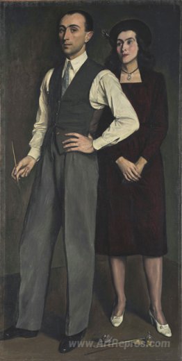 The Artist with his Wife