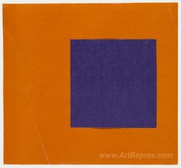 Purple and Orange from the series Line Form Color