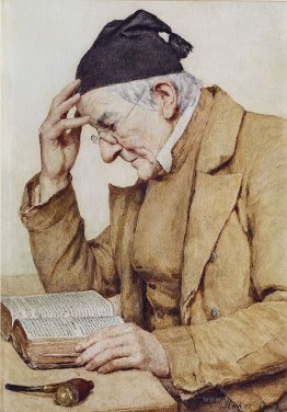 Reading man