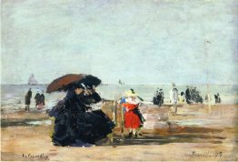 Trouville, Beach Scene