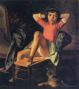 Girl and Cat