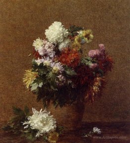 Large Bouquet of Chrysanthemums