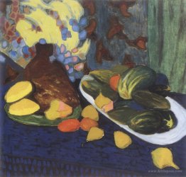 Still life with fruits and vegetables