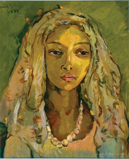 Portrait of a Young Malay Girl