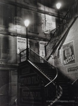 Staircase in the rue Rollin