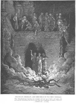 Shadrach, Meshach and Abednego in the Furnace