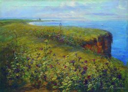 Landscape (Sea and Flowers)